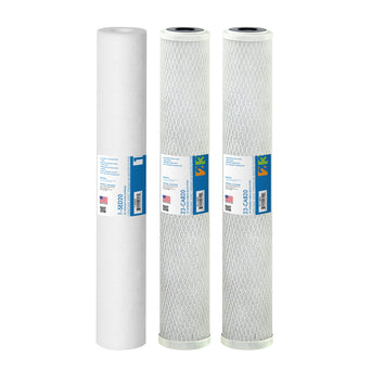 Pre-Filter Set for APEC Lite Commercial RO Systems - 20 Inch (Stages 1-3)