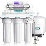 ROES-PHUV75 - Essence Alkaline Mineral pHPlus and UV Ultra-Violet Sterilizer 75 GPD 7-Stage Reverse Osmosis Water Systems for Drinking Water