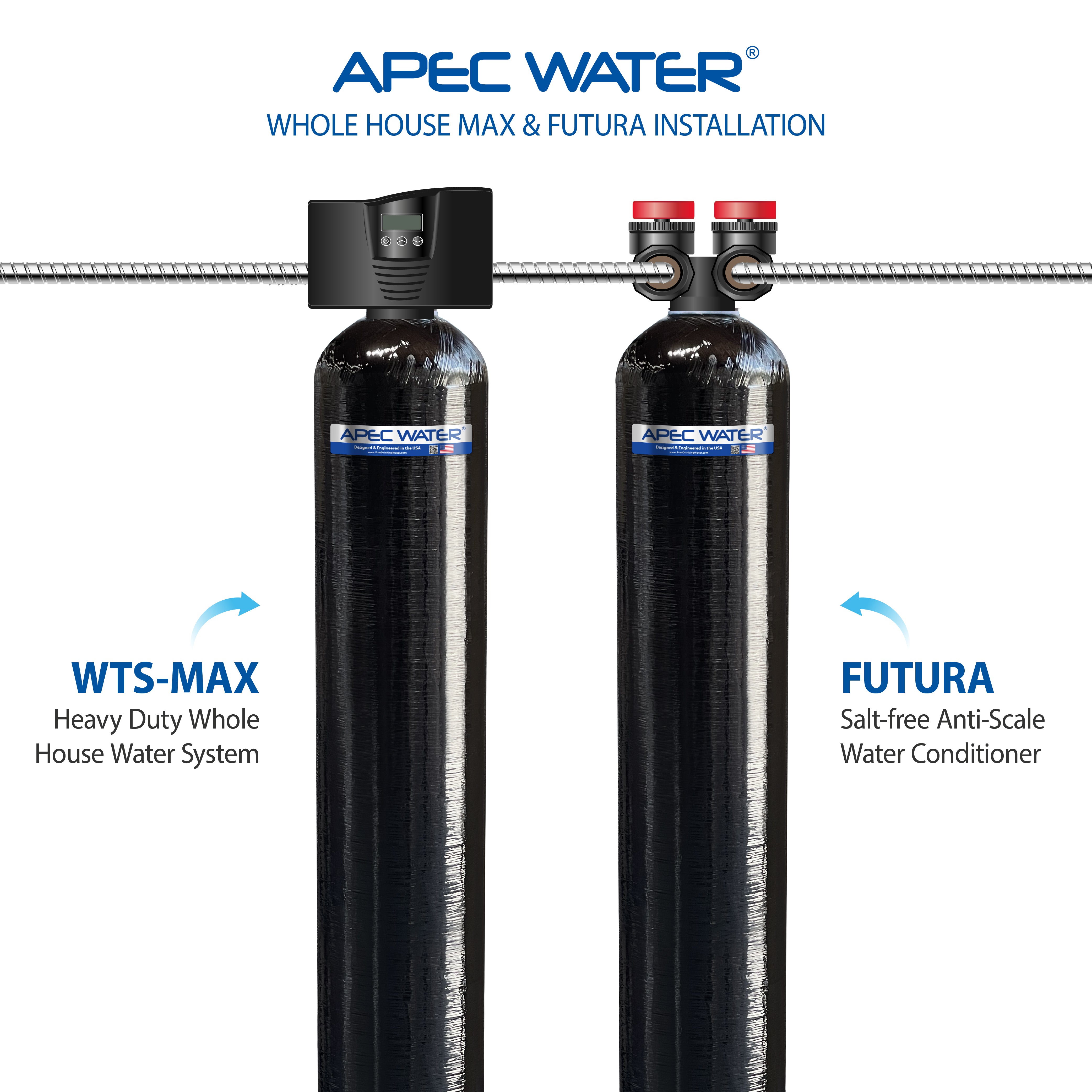 TOTAL SOLUTION 15-FG WHOLE HOUSE WATER PURIFICATION SYSTEM