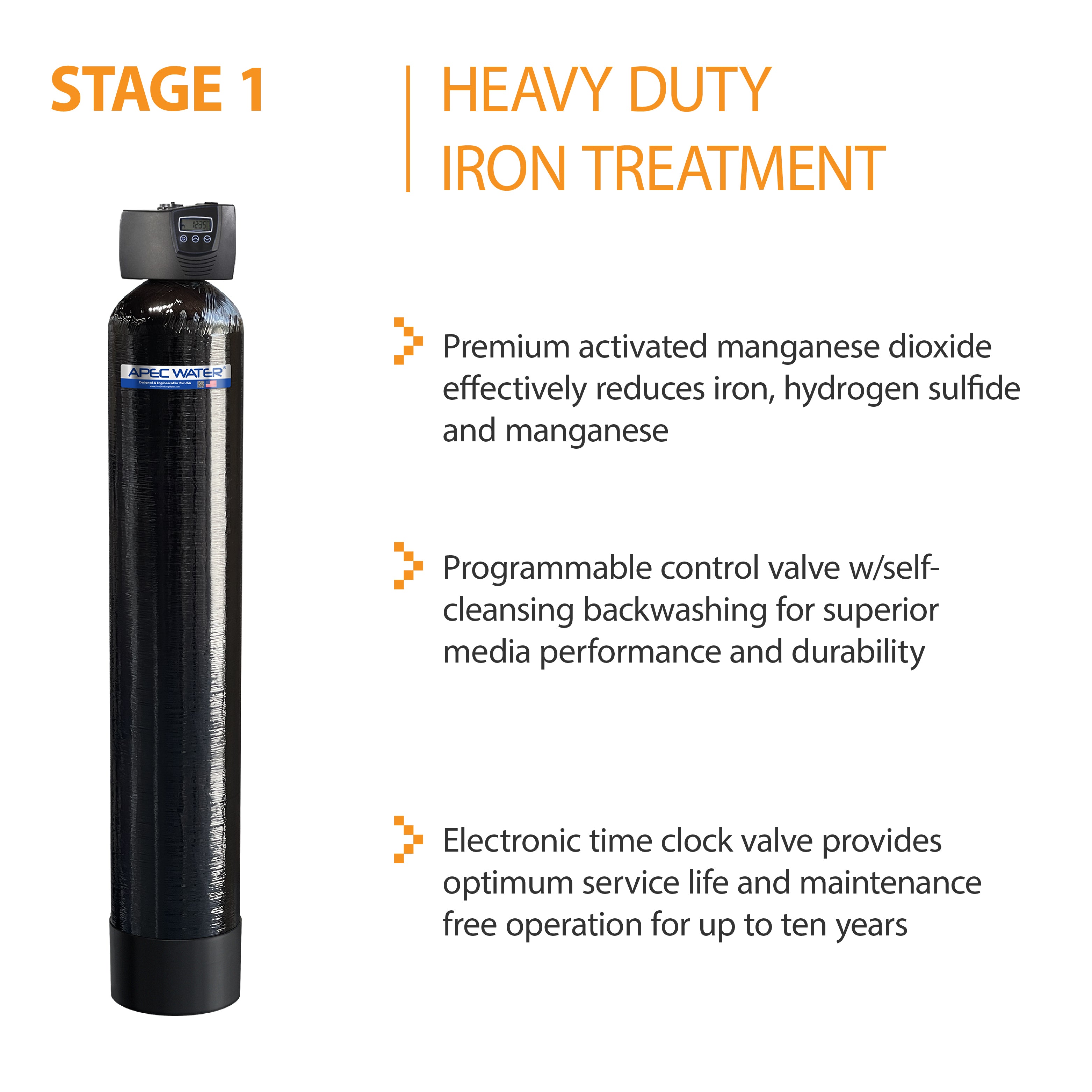 TO-SOLUTION-IRON15-FG – Whole House Iron Removal System
