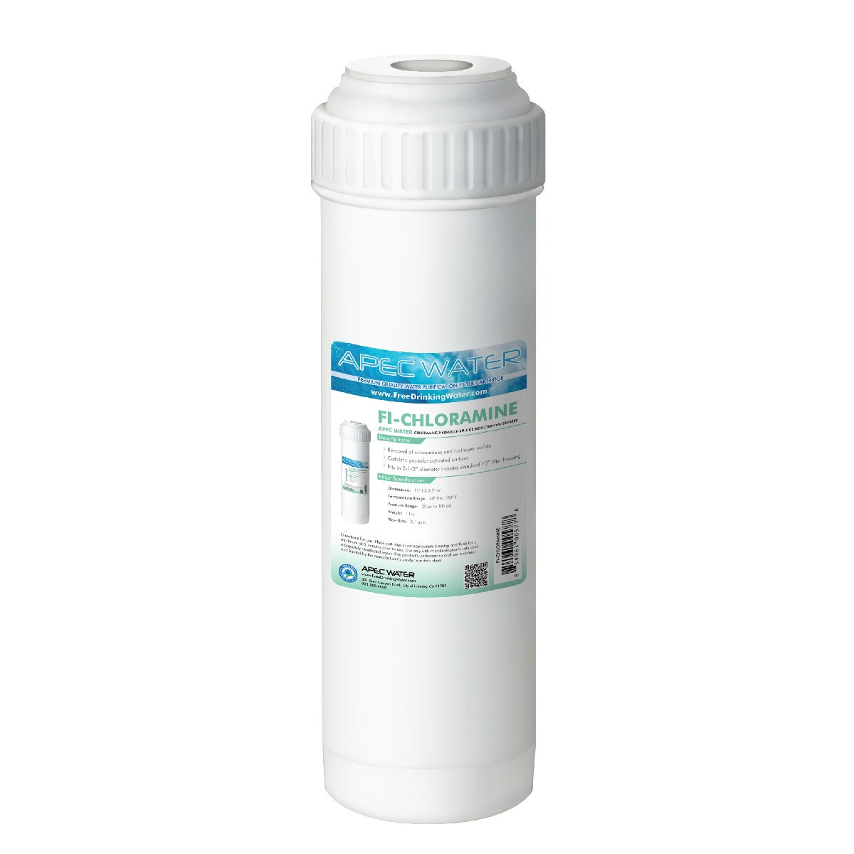 Chloramine/Hydrogen Sulfide Reduction Water Filter 10 Inch