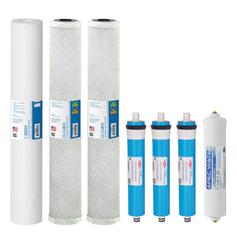 Complete Filter Set for Lite Commercial 240 RO Systems - 20 Inch (All Stages)
