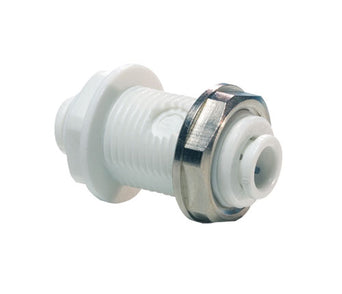 John Guest Polypropylene Fittings Bulkhead Union