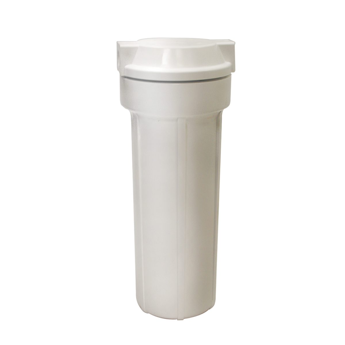 APEC Filter Housing White 10 Inch Slim 1/4" with cap