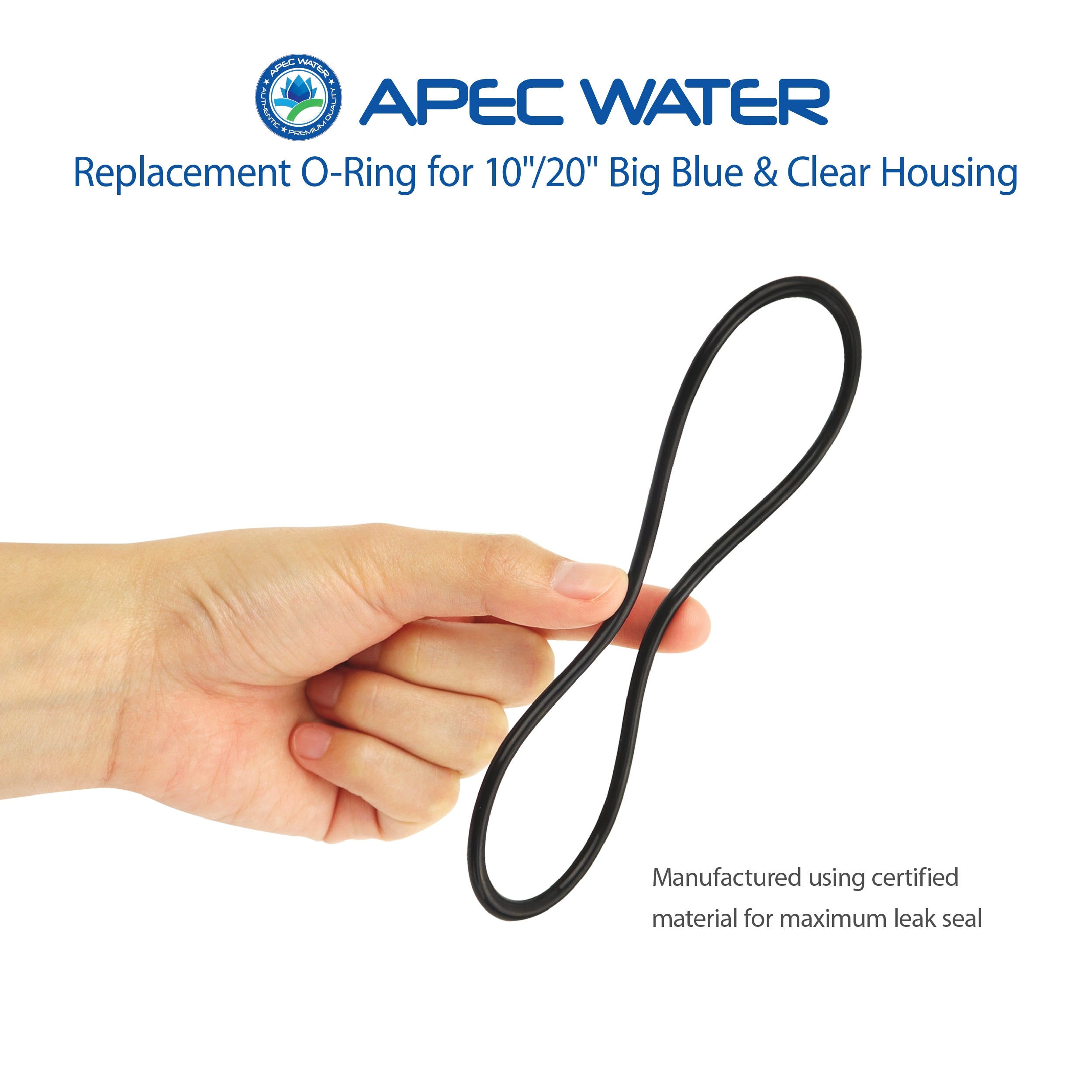 O-Ring for Big Blue & Clear Housing 20'' or 10'' with input 3/'', 1'', 1.5''  (housing sold separately)