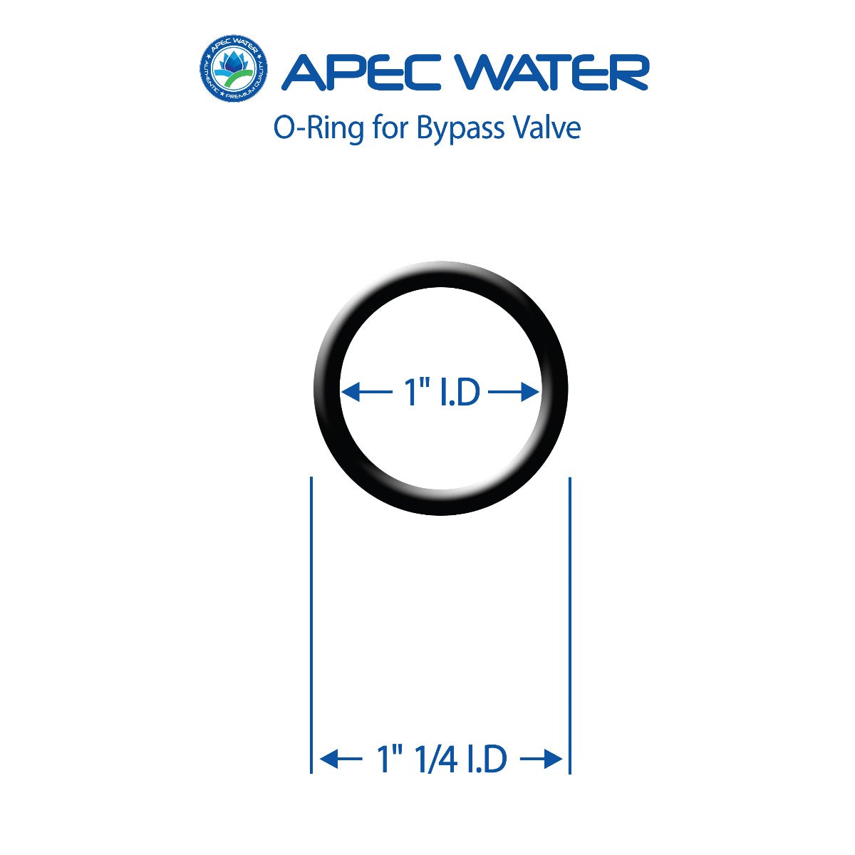 O-Ring for Bypass Valve in Whole House Filters