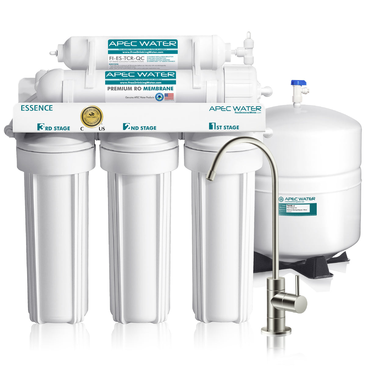 ROES-50 - Under Sink Reverse Osmosis Water Filration System