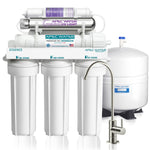 ROES-PHUV75 - Essence Alkaline Mineral pHPlus and UV Ultra-Violet Sterilizer 75 GPD 7-Stage Reverse Osmosis Water Systems for Drinking Water